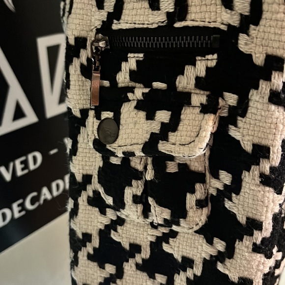 Red Herring Dogtooth Jacket Y2K size 12 - Picture 7 of 16